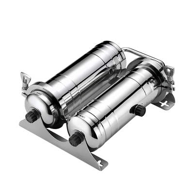 quality  Ultrafiltration Two Stage Water Filter Double Core Home Carbon Sediment Filter factory