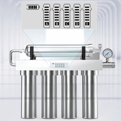 Ultrafiltration 5 Stage Water Filter Stainless Steel 900L/H for Tap Water