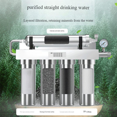 Steel Ultrafiltration 5 Stages Water Purifier 900L/H for Household Direct Drinking