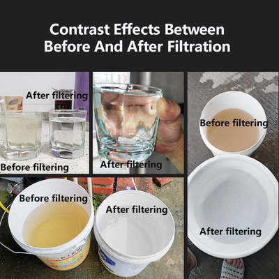 SS304 Ultrafiltration Water Filter For Family Whole House Commercial Hotel