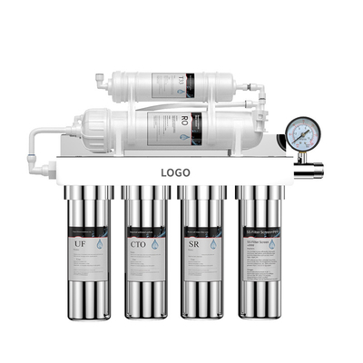 600GPD Reverse Osmosis Water Purifier 7 Stage TDS Monitoring for Drinking Water