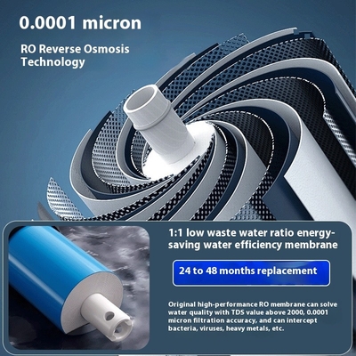 Home Reverse Osmosis Drinking Water Purifier 5 Stage Filtration System