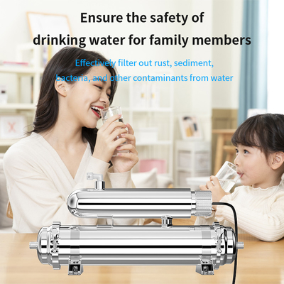 Kitchen Tap Ultrafiltration UV Water Filters Stainless Steel material 1000L/H