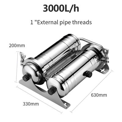 Double Core Ultrafiltration Water Purifier for Home Commercial Drinking Water