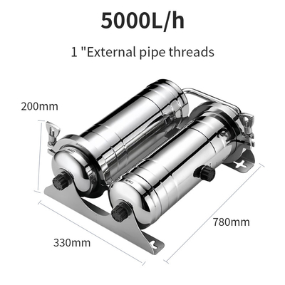 Double Core Ultrafiltration Water Purifier for Home Commercial Drinking Water