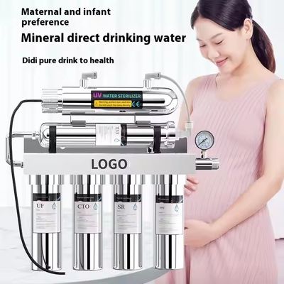 Convenient Installation Stainless Steel 6 Stage UV sterilization Water Filter Customizable Whole House Water Filter