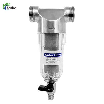 Automatic Whole House Spin Down Sediment Pre Water Filter for Well Water 4000LPH