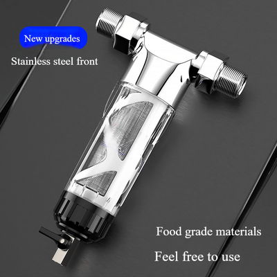 304 Stainless Steel Water Prefilters Large Flow Whole House Water Purifiers