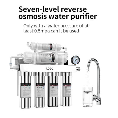 600G Stainless Steel RO Water Filter Corrosion Resistant 7 Stage