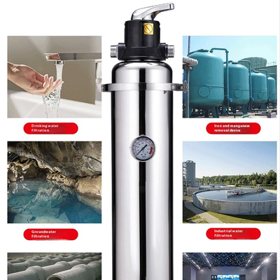 Household SS304 Manganese Water Filter 3000L/h-8000L/h