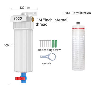 Countertop Household Sediment Filter Rural Well Water Tap Filter 8000L