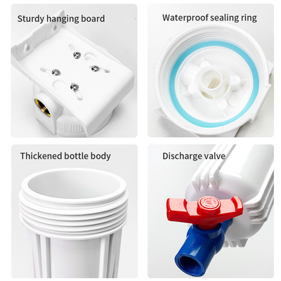 Countertop Household Sediment Filter Rural Well Water Tap Filter 8000L