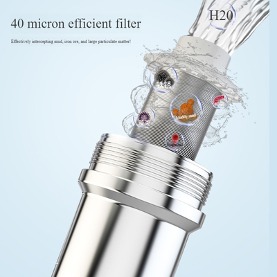 304 Stainless Steel Cold And Hot Water Sediment Filtration System 4000L