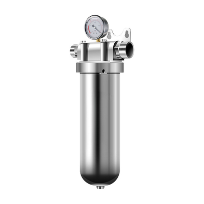 SS304 Whole House Pre Filter 40μM Filtration 10 Tons For Home
