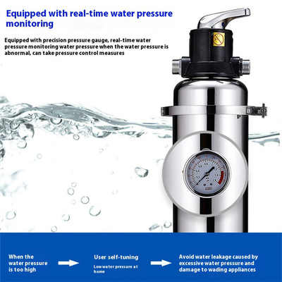 Household SS Iron Manganese Water Filter 3000-8000L For Groundwater Treatment