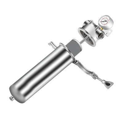Food Grade 304 Stainless Steel Pre Filter 40 Microns 10Tons Whole House Water Treatment System