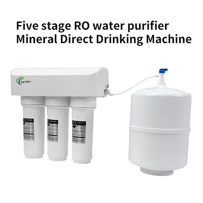 5 Stage Reverse Osmosis Water Filter System 100 Gallons Capacity