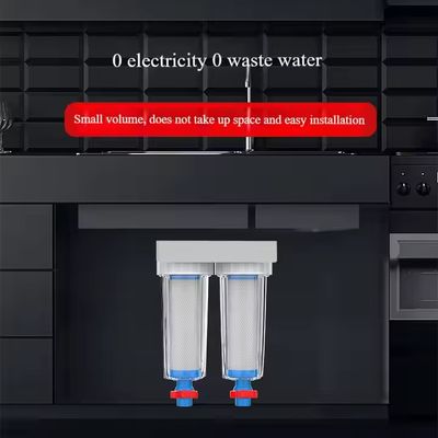 Kitchen Two Stage Sediment Water Filter Under Sink Type Commercial