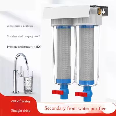 Kitchen Two Stage Sediment Water Filter Under Sink Type Commercial