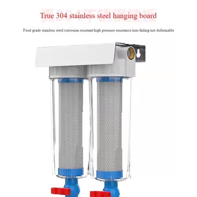 Two Stage Kitchen Water Purifier Under Sink Sediment Filter 5 Microns