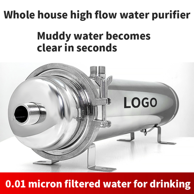SS304 Ultrafiltration Water Filter 1500-10000L/h for Municipal Water