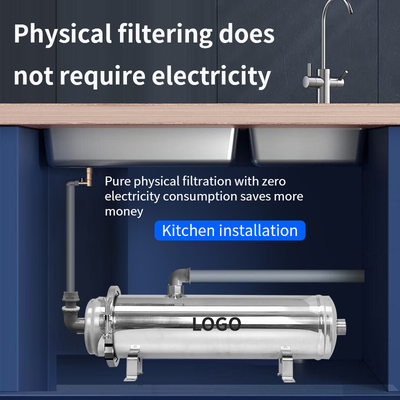 SS304 Ultrafiltration Water Filter 1500-10000L/h for Municipal Water