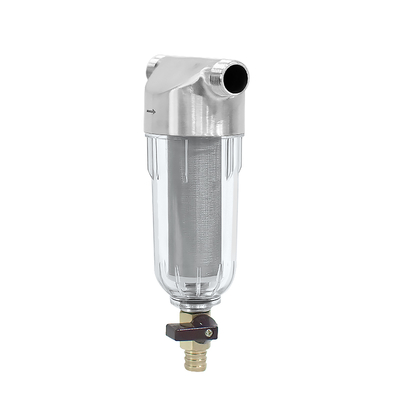 Home Stainless Steel Sediment Water Filter Pipeline Water Prefilter