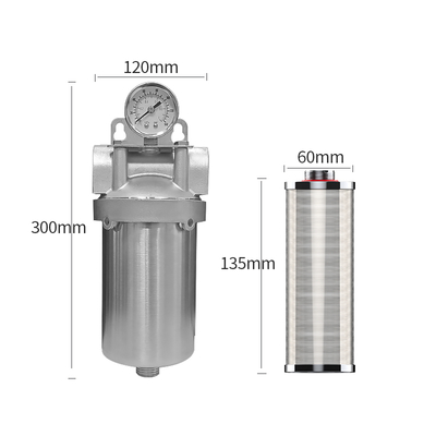 Large Stainless Steel Sediment Filter 5 Inches For Whole House Family