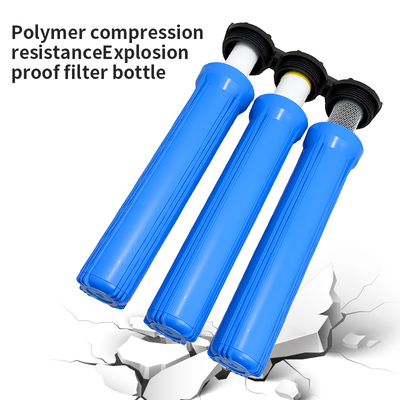 Whole House Blue Bottle Ultrafiltration Water Filter 20 Inch For Sediment Removal
