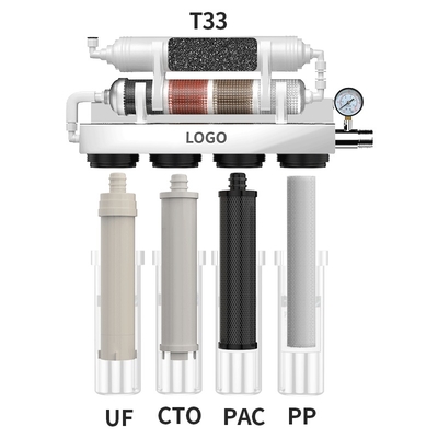 Ultrafiltration Membrane Kitchen Water Purifier 304 Stainless Steel for Drinking Water