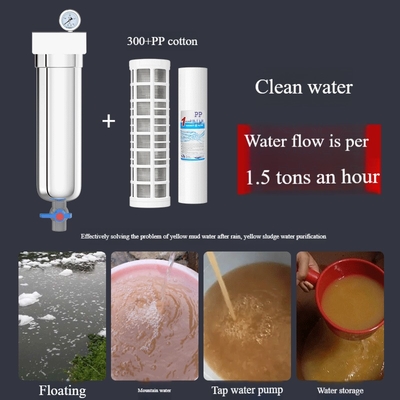 Household Stainless Steel Prefilters Sediment Water Filter 150 Micron