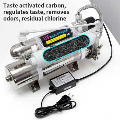 Stainless Steel Ultraviolet Water Filter for Drinking Water Treatment Equipment