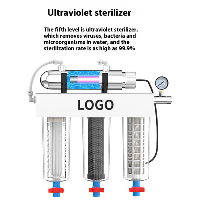 10 Inch 5 Stage UV Water Purifier Tap Water Well Water Sewage Payment Filters