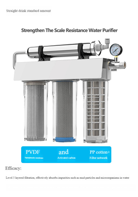 Household Ultrafiltration Water Filter 0.01micron for Kitchen