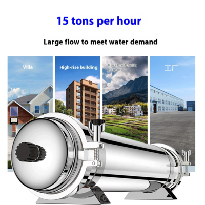 Horizontal Backwash Water Filter For Families Swimming Pools Factories