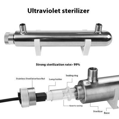Home Drink Water UV Ultrafiltration Water Purifier 5 Stage For Tap Water