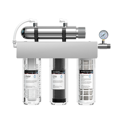 Home Drink Water UV Ultrafiltration Water Purifier 5 Stage For Tap Water