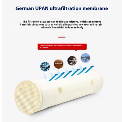 Ultrafiltration Under Sink Water Filter 304 Stainless Steel for Family