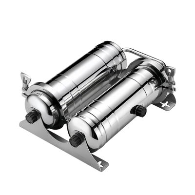 Ultrafiltration Two Stage Water Filter Double Core Home Carbon Sediment Filter