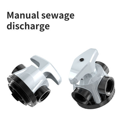 Manual Stainless Steel Water Filter Efficient Removal Iron Manganese Underground Well Water Home Filter