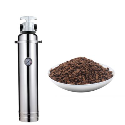 Manual Stainless Steel Water Filter Efficient Removal Iron Manganese Underground Well Water Home Filter