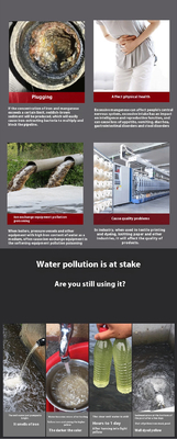 2000L Stainless Steel Water Purifiers Drink Water sediment Filter Household Prefilters Iron and Manganese in Rust-Removing Water