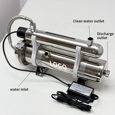 Stainless Steel Kitchen UF Membrane Water Purifier 1000L to 10000L Ultra Filtration Water System with UV Ultraviolet Lamp