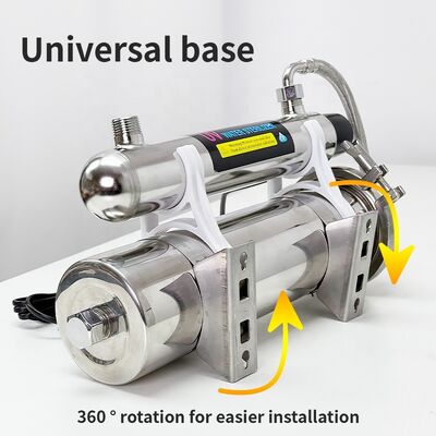 Stainless Steel Kitchen UF Membrane Water Purifier 1000L to 10000L Ultra Filtration Water System with UV Ultraviolet Lamp