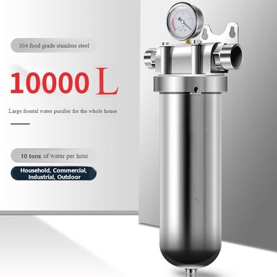 Hot Sale 10Tons Stainless Steel Buckle Front Water Purifier Hot and Cold Filter System High-flow Household for Outdoor Use