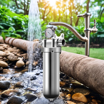 Hot Sale 10Tons Stainless Steel Buckle Front Water Purifier Hot and Cold Filter System High-flow Household for Outdoor Use