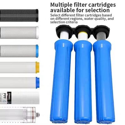 Ultrafiltration Water Purifiers 20 Inch Blue Bottle Whole House Drink Tap Water Filter Sediment Filter Systems