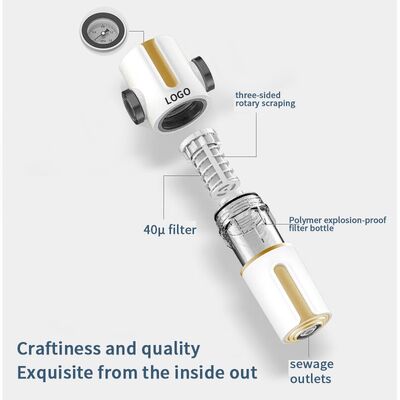 Whole House Auto Backwash Pre-filtration Stainless Steel Mesh Water Purifier Large Flow Descaling Tap Water Filter