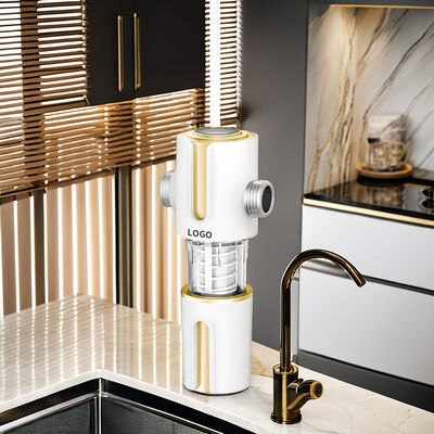 Whole House Auto Backwash Pre-filtration Stainless Steel Mesh Water Purifier Large Flow Descaling Tap Water Filter