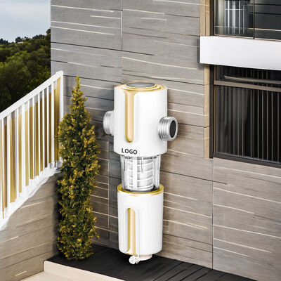 Whole House Auto Backwash Pre-filtration Stainless Steel Mesh Water Purifier Large Flow Descaling Tap Water Filter